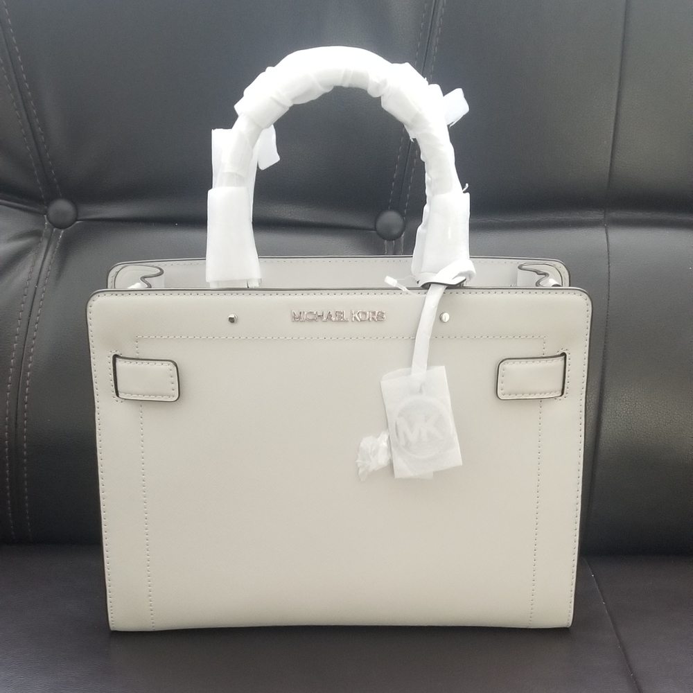 Michael Kors Rayne Medium Saffiano Leather Satchel